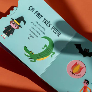 Livre en carton "Ca fait peur ou ça fait pas peur ?" (2 ans et +) d'Ingela P. Arrhenius Marcel & Joachim