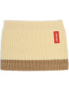 Tour de cou enfant en coton bio et polaire Snood Cocoon "Creamy" (1/5 ans) Hello Hossy