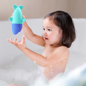 Jouet de bain arroseur en silicone Squeezi "Requin" (12 mois et +) Quut