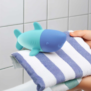 Jouet de bain arroseur en silicone Squeezi "Requin" (12 mois et +) Quut