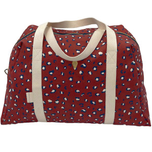 Sac à langer en coton Joseph "Graou Brique" Milinane