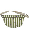 Sac banane à langer en coton Bob "Stripe & Love" (XL)