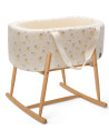 Berceau en bois et coton bio KUKO Garbo & Friends "Mimosa"