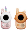 Talkie-Walkies enfant Zoo "Renard/Licorne" (3-12 ans)