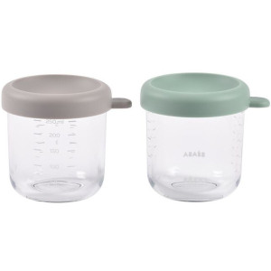 Portions verre 250ml "Gazelle/Sauge" (x2) Beaba