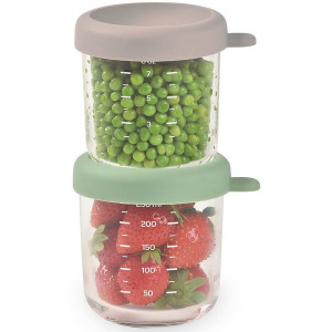 Portions verre 250ml "Gazelle/Sauge" (x2) Beaba