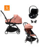  Trio Poussette YOYO³ 6+ Cadre Noir "Ginger" + Nacelle YOYO + Cybex Cloud T i-SIZE Plus