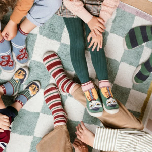Chaussons Chaussettes à semelle souple "College" Collégien