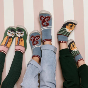 Chaussons Chaussettes à semelle souple "College" Collégien