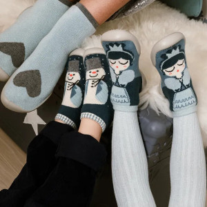 Chaussons Chaussettes à semelle souple "Elsa" Collégien
