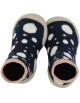 Chaussons Chaussettes à semelle souple "Pois ou Lune Phosphorescent"