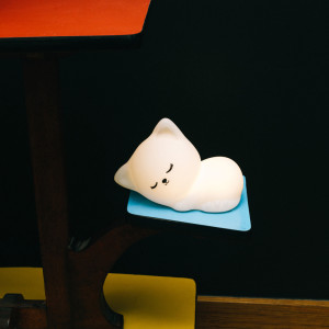 Veilleuse en silicone Stella le Chat (16 cm) Little L
