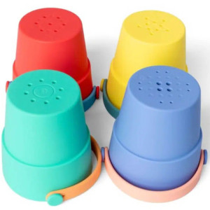 Seaux de bain à empiler "Multicouleur" Little L