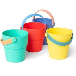 Seaux de bain à empiler "Multicouleur" Little L
