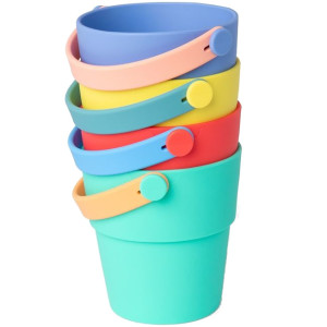 Seaux de bain à empiler "Multicouleur" Little L