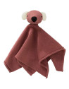 Doudou plat en tricot coton bio "Teckel"