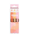 Kit Crayons de maquillage pailletés enfant BIO "Rayon de soleil" (x3)