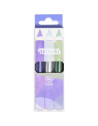 Kit Crayons de maquillage pailletés enfant BIO "Clair de lune" (x3) Namaki