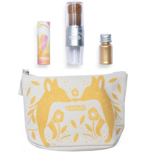 Trousse de maquillage enfant BIO "Scintillante Renard Or" Namaki