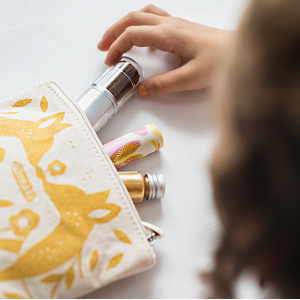 Trousse de maquillage enfant BIO "Scintillante Renard Or" Namaki