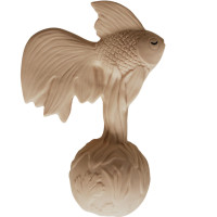 Hochet de dentition en caoutchouc naturel "Sea Goldfish"