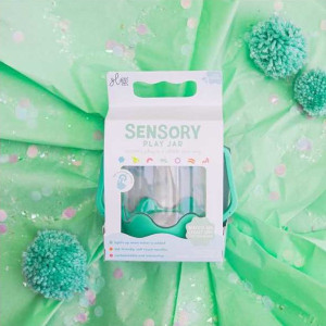 Bocal sensoriel "Vert" (18 mois et +) Glo Pals