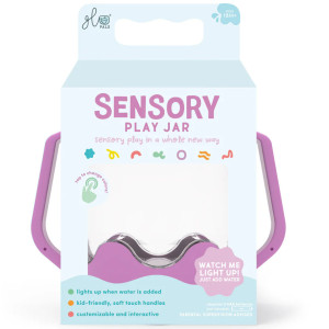 Bocal sensoriel "Violet" (18 mois et +) Glo Pals