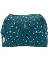 Trousse de toilette en coton Jade "Graou Orage"
