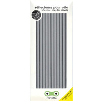 Réflecteurs pour roues de vélo (15 cm) "Argent"
