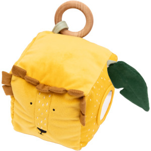 Cube d'activités en coton bio "Mr Lion" Trixie
