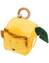 Cube d'activités en coton bio "Mr Lion"