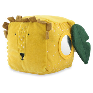 Cube d'activités en coton bio "Mr Lion" Trixie