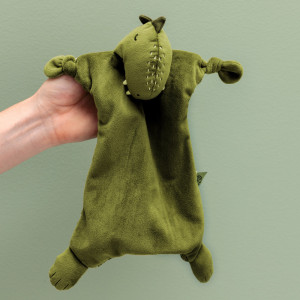 Doudou en coton bio "Mr Dino" Trixie