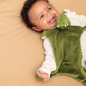 Doudou en coton bio "Mr Dino" Trixie