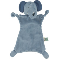 Doudou en coton bio "Mrs Elephant"