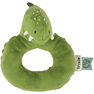 Hochet en coton bio "Mr Dino" Trixie