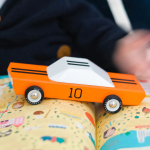 Voiture en bois "Americana GT10" (18,3 cm) Candylab Toys