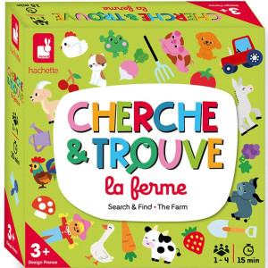 Jeu "Mon premier Cherche et Trouve La Ferme" (3 ans et +) Janod