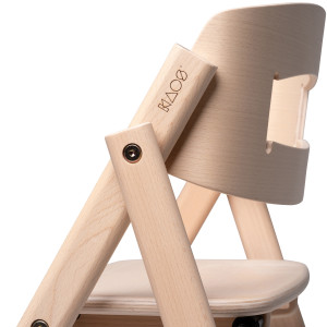 Chaise Haute évolutive en bois de Hêtre Klapp "Naturel" KAOS