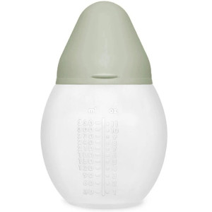 Biberon anti-colique en silicone BibRond (330ml) "Sauge" Elhée