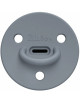 Tétine physiologique en silicone Choochoo "Blue Grey" (0-6 mois)