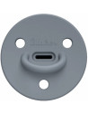 Tétine physiologique en silicone Choochoo "Blue Grey" (0-6 mois)