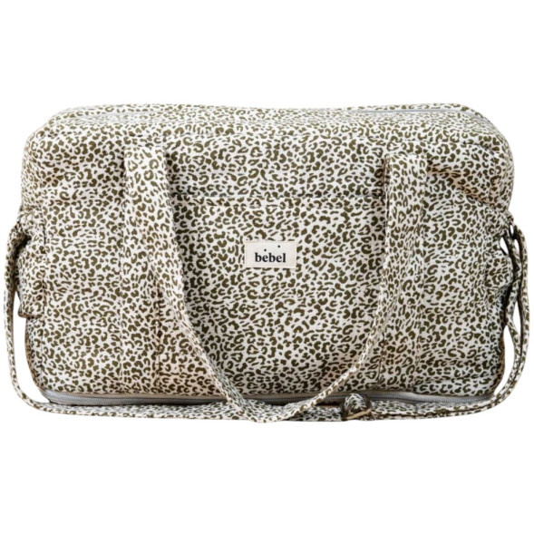 Sac à langer 24/48H Capsule "Leopard Kaki" Bebel