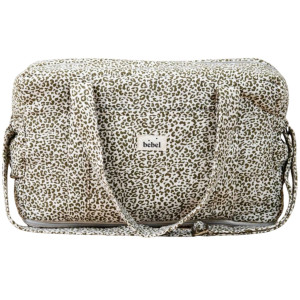 Sac à langer 24/48H Capsule "Leopard Kaki" Bebel