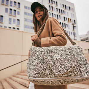 Sac à langer 24/48H Capsule "Leopard Kaki" Bebel