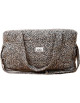 Sac à langer 24/48H en gaze de coton Capsule "Leopard Beige"
