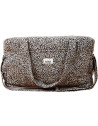 Sac à langer 24/48H en gaze de coton Capsule "Leopard Beige"