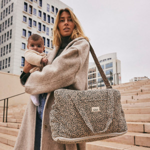 Sac à langer 24/48H Capsule "Leopard Beige" Bebel