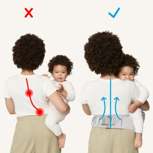 Porte-bébé Lift Hip Seat "Gris Perle" Ergobaby