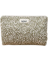 Trousse de toilette en coton Capsule "Leopard Kaki" Bebel
